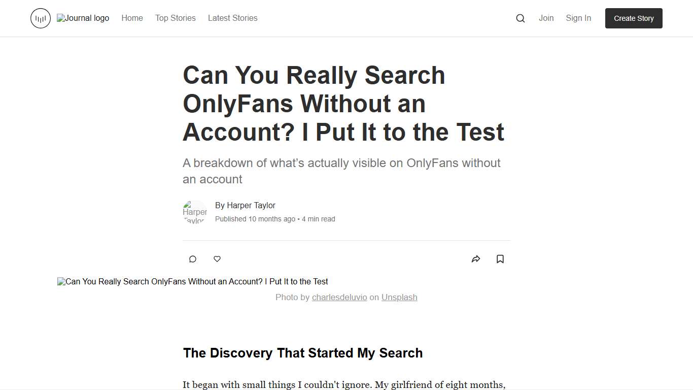 Can You Really Search OnlyFans Without an Account? I Put It to the Test Journal